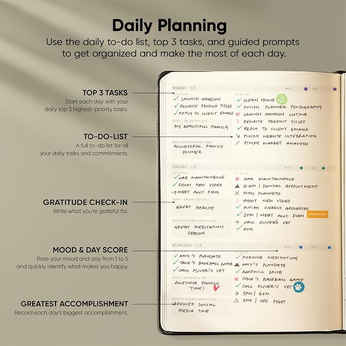 Dated, 2026 Planner, 5.8” x 8.3” - Image 3