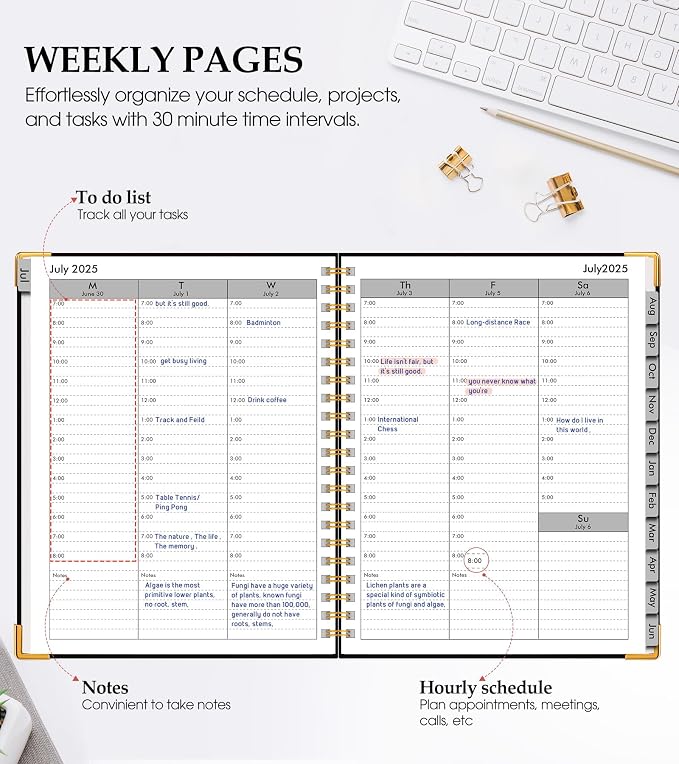 2026 Planner, Weekly and Monthly Calendar Planner from January 2026 - Image 3