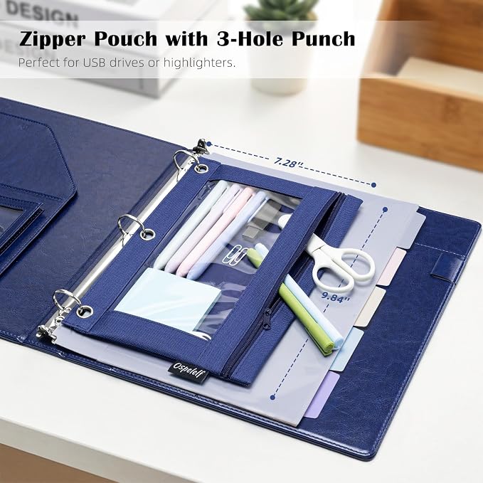 Ospelelf 3 Ring Clipboard Binder - Image 5