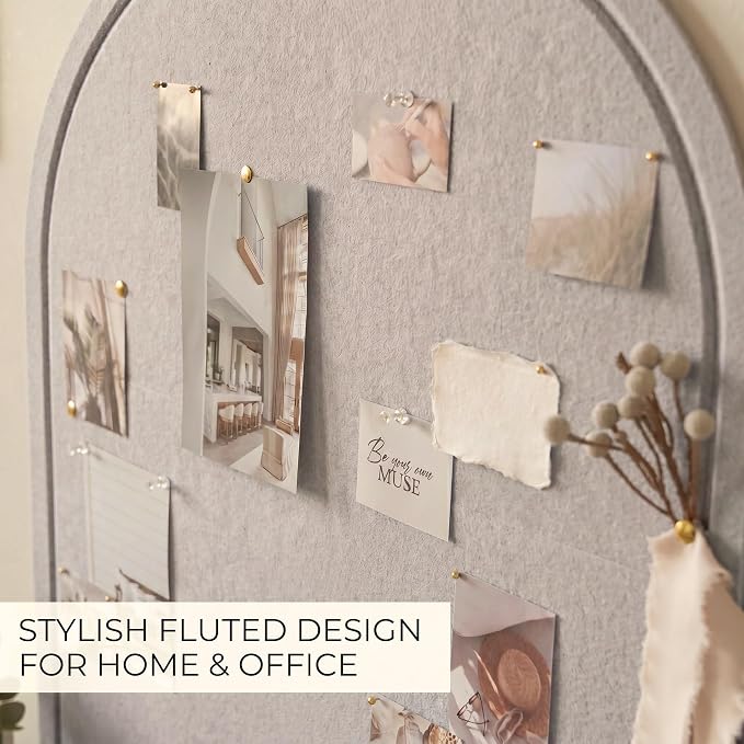Large Arched Felt Bulletin Board - Image 4