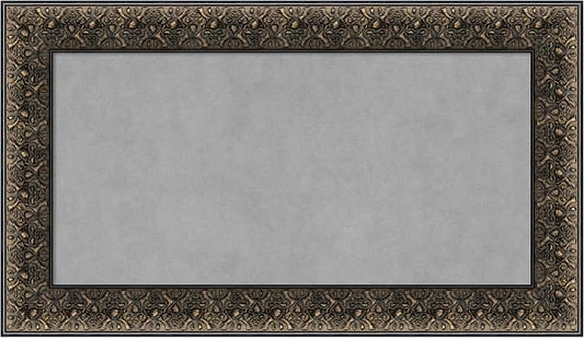 Amanti Art Black Framed Magnetic Board 17x29 Small Vision Board by AmantiArt