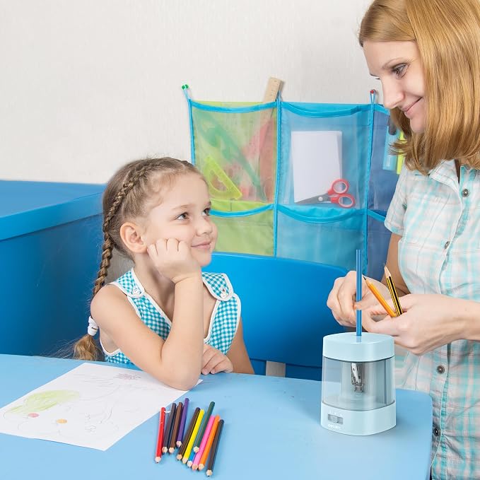 Deli Electric Pencil Sharpener, Automatic Pencil Sharpeners - Image 6