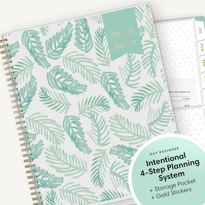 Blue Sky Day Designer 2026-2027 Weekly and Monthly Academic Year Planner - Image 6