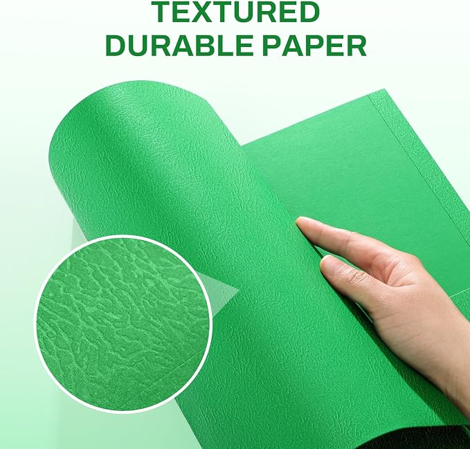 SUNEE Folders with Pockets, 2 Pocket Folders Fit Letter Size Paper, Paper File - Image 3
