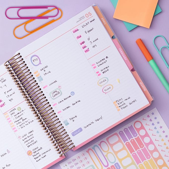 Blue Sky Livewell 2027 Daily and Monthly Planner Calendar, January 2027 - Image 2