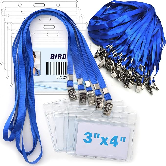 4x3 Name Tags Badge Holder by BirdFiy