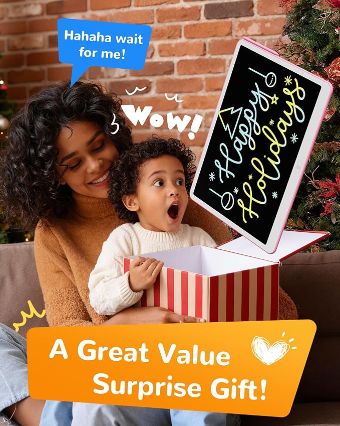 KOKODI LCD Writing Tablet, 20 Inch Colorful Toddler Doodle Board Drawing Tablet - Image 8