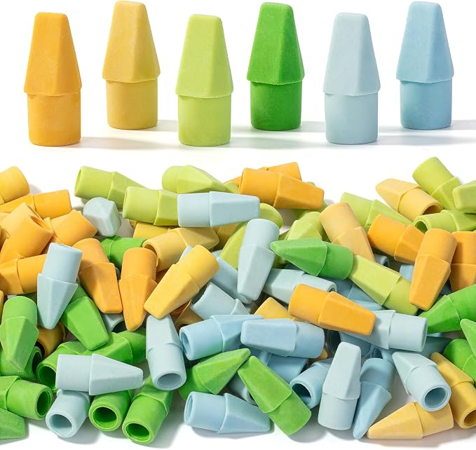 Mr. Pen- Pencil Erasers Toppers, 120 Pack, Latex Free, No Smudge | Mr Pen by MrPen