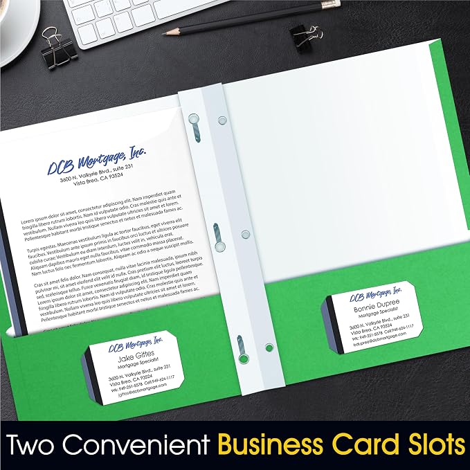 2 Pocket Portfolio Folders - Image 4