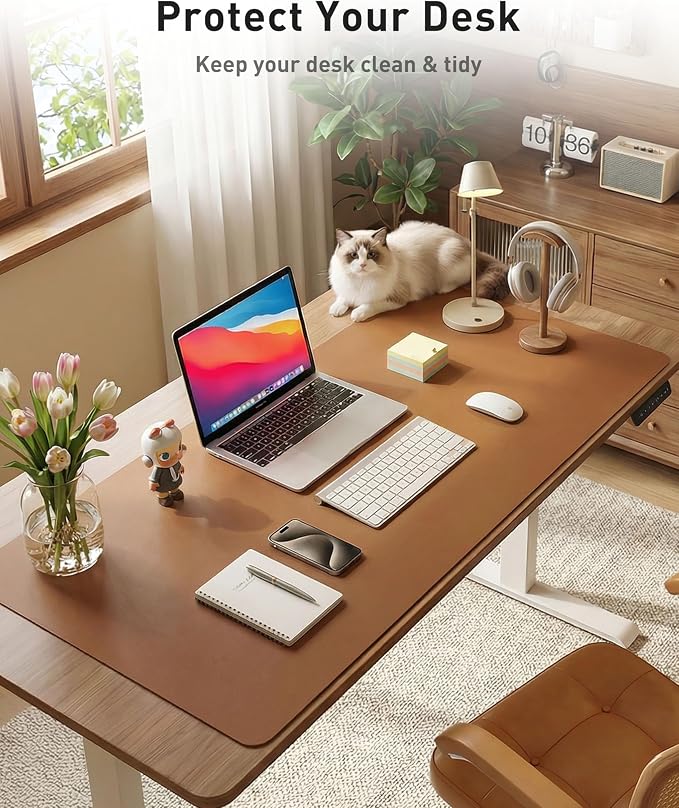 Aothia Faux Leather Desk Mat - Image 3