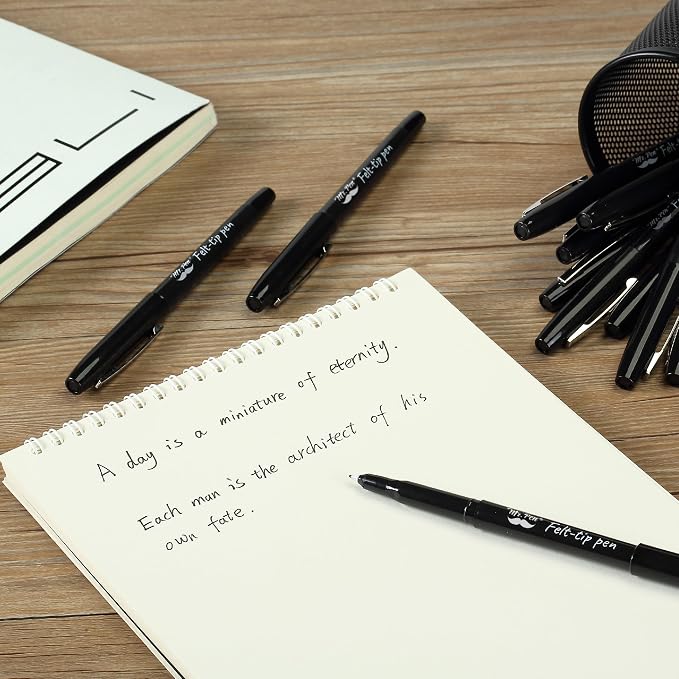 Mr. Pen- Felt Tip Pens, 12 Pack, 0.7 mm, Fast Dry | No Smear, Planner Markers - Image 5