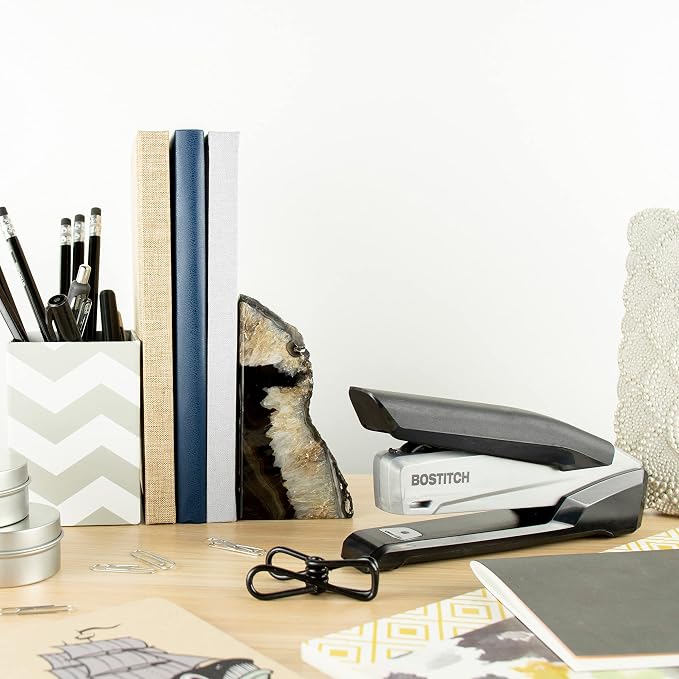 Bostitch Office InPower Desktop Eco-Friendly Stapler, One-Finger Technology - Image 2