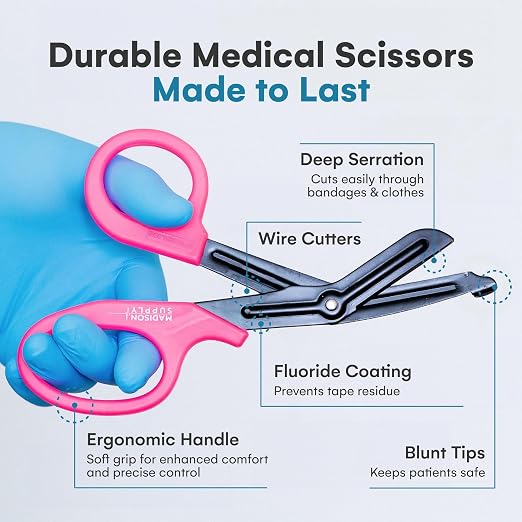 Madison Supply 2 Pack Trauma Shears - Image 5