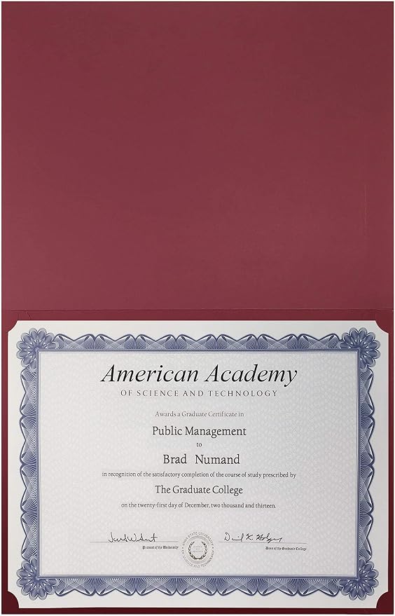 Better Office Products 25 Pack Red Certificate Holders, Diploma Holders - Image 7