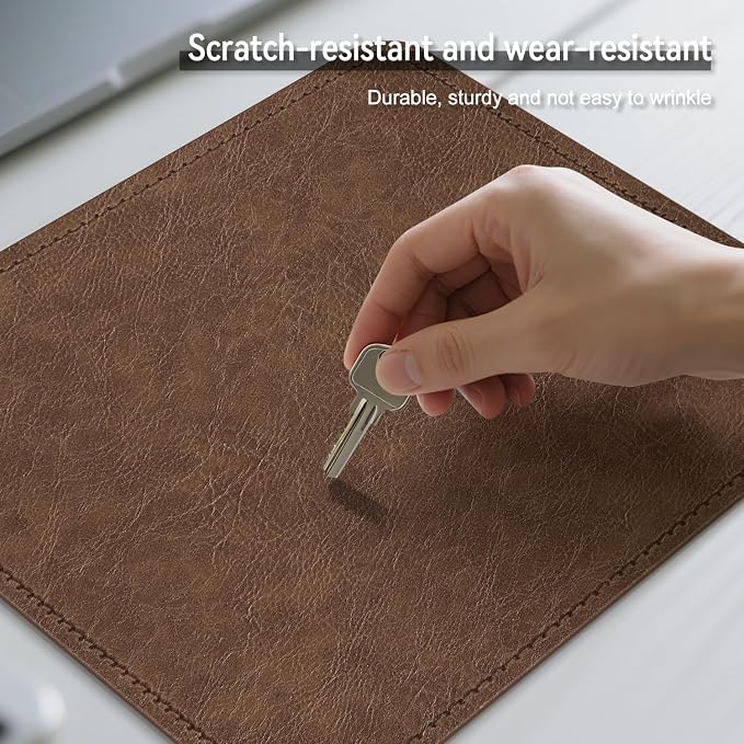 Imitation Crazy Horse Leather Desk Mat - Image 9