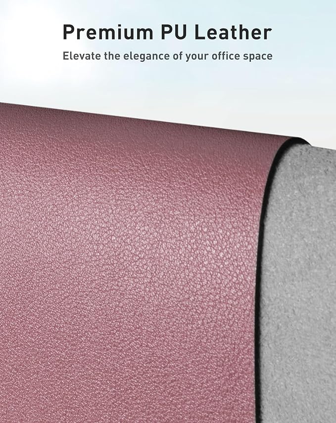Aothia Faux Leather Desk Mat - Image 2