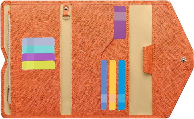 ZOPPEN Mulit-purpose Rfid Blocking Passport Holder Travel Wallet Passport and by Zoppen