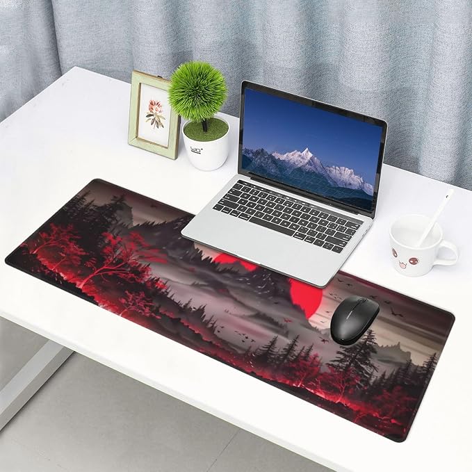 Extended Gaming Mouse Pad, Large Desk Mat XL Anime Mouse Pad Waterproof - Image 7