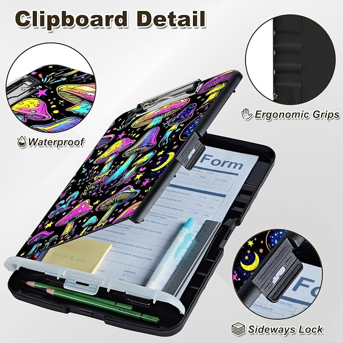 Clipboard with Storage, Nursing Clip Board 8.5 x 11 Storage Organization Box - Image 5