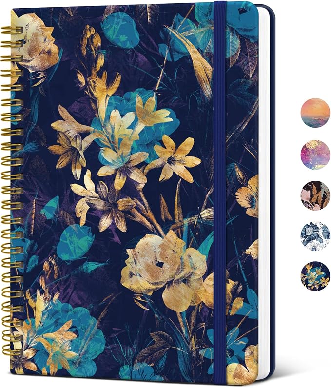 ZOTIA Lined Spiral Journal Notebook by Zotia