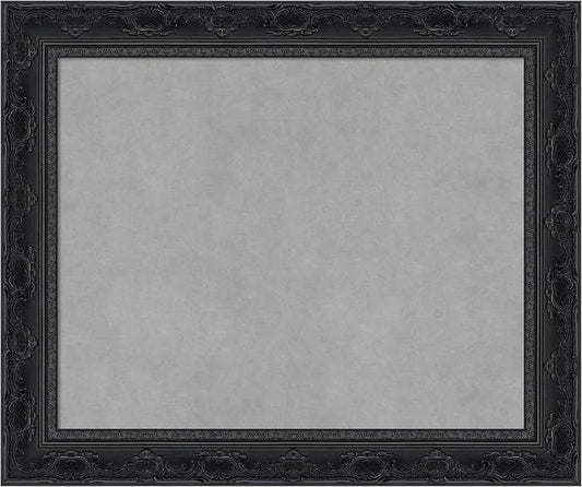 Amanti Art Black Framed Magnetic Board 20x24 Small Vision Board by AmantiArt