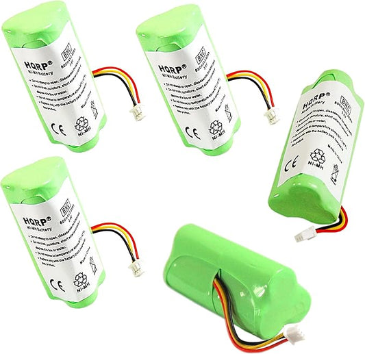 HQRP 5-Pack Battery Compatible with Motorola Symbol LS4278 LS-4278 LS4278-M LI4278 DS6878 82-67705-01 BTRY-LS42RAAOE-01 K35466 Cordless Bar Code Scanner LI-4278 DS-6878-DeskLoop Office