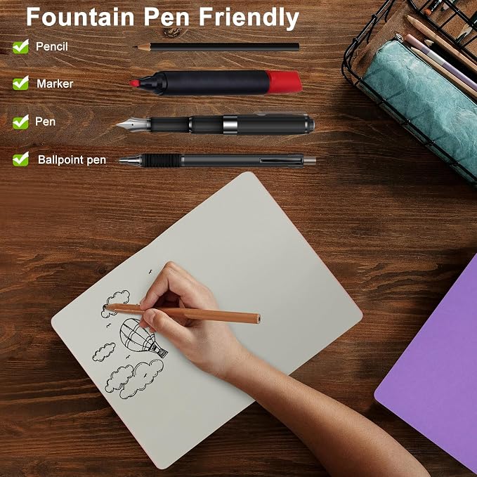 ZCZN 24 Pack Colorful Blank Notebooks Bulk, A5 Journals - Image 6