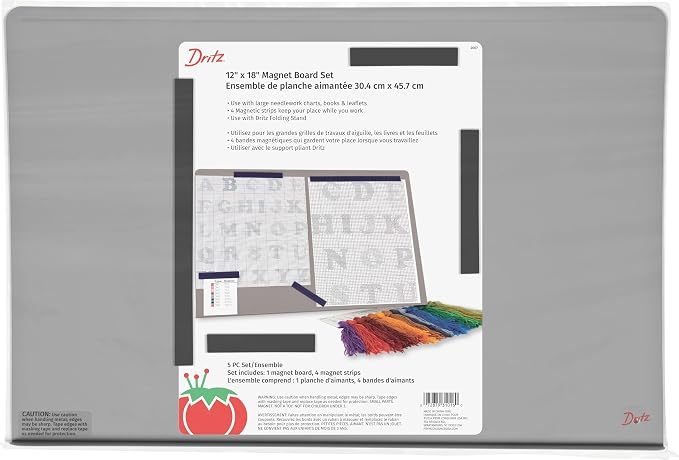 Dritz Magnet Board Set, Needlework, Knitting & Crochet by Dritz