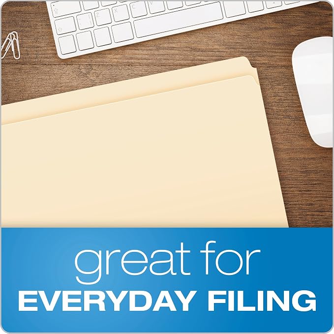 Pendaflex 752 File Folders, Straight Cut, Top Tab - Image 4