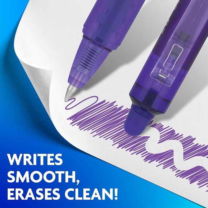 Pilot FriXion Clicker Erasable, Refillable & Retractable Gel Ink Pens Fine - Image 2