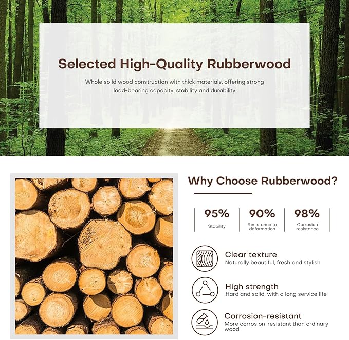 Wooden Coat Rack Stand - Coat Rack Freestanding with 9 Hooks, Adjustable Height, Clothes Hat Organizer, Heavy Duty Coat Hanger Stand for Bedroom, Entryway, Hallway, Office, Dorm, Walnut-DeskLoop Office