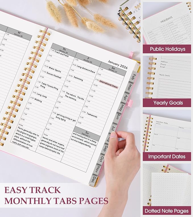 2026 Planner, Weekly and Monthly Calendar Planner from January 2026 - Image 7