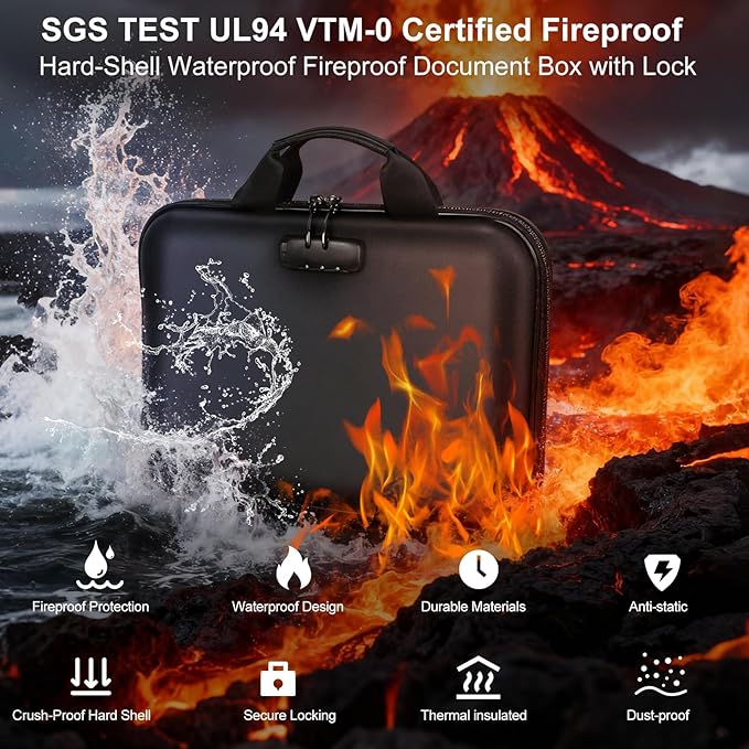 Fireproof Document Organizer - Image 2