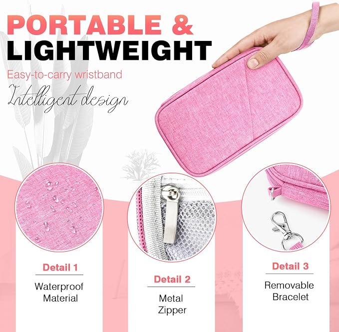 Passport Holder Family RFID Travel Document Organizer - Image 4