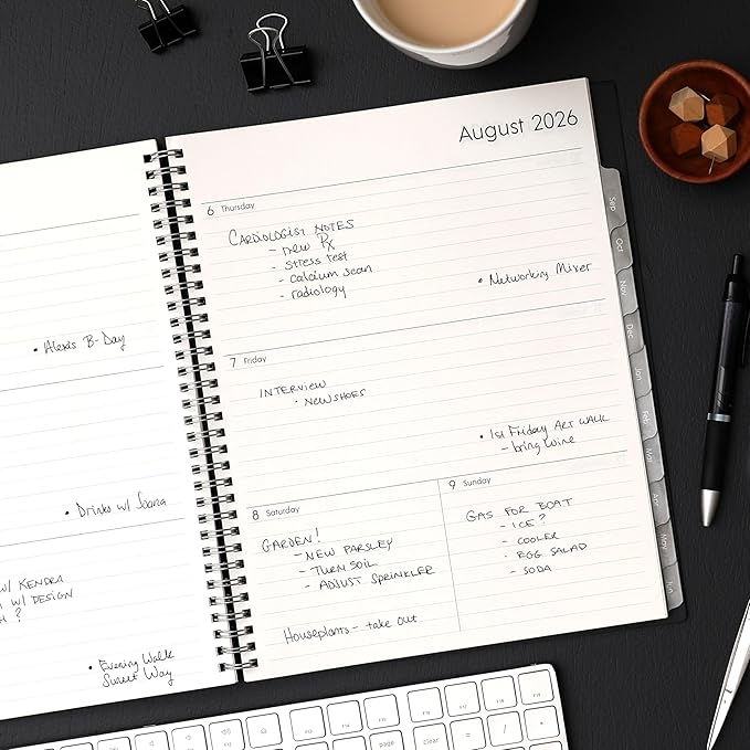 Blue Sky 2026-2027 Weekly and Monthly Academic Year Planner Calendar, July 2026 - Image 2
