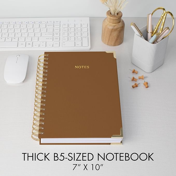 Aesthetic Thick Spiral Notebook Journal - Image 4