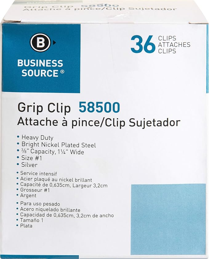Business Source Bulldog Clip - Image 2