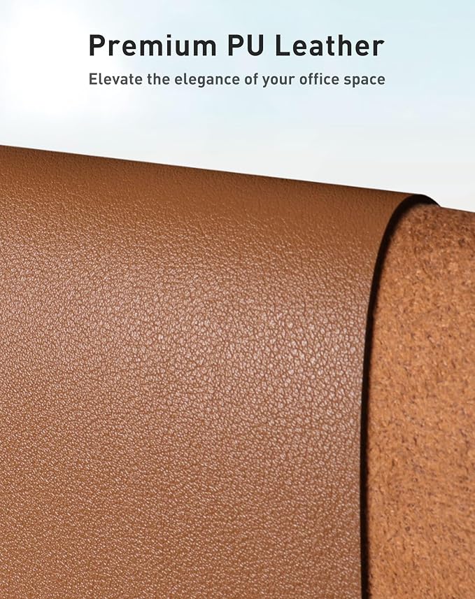Aothia Faux Leather Desk Mat - Image 2