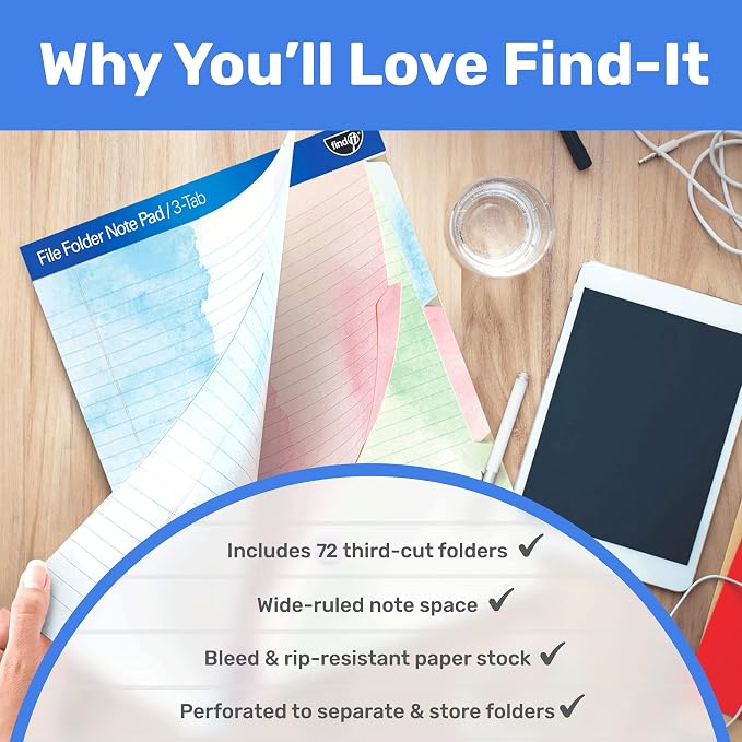 Find It File Folder Notepad - Image 6