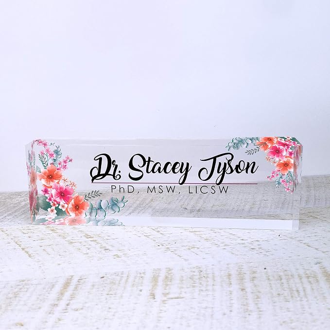 Artblox Office Desk Name Plate Personalized | Custom Name Plates - Image 2