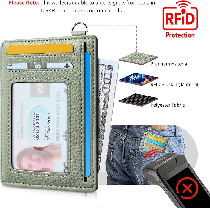 Mayski Slim Wallet, Credit Card Holder - Image 5