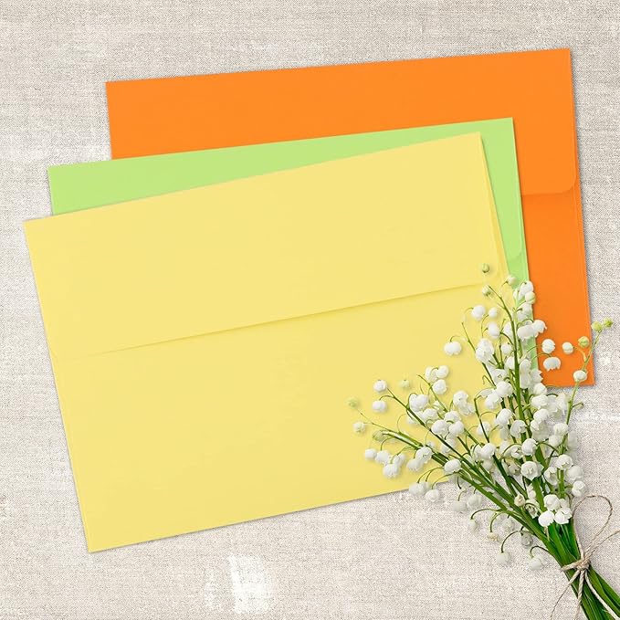 Granhoolm 100 pack 4x6 Envelopes, A6 Invitation Envelopes 6.5 x 4.75 - Image 5