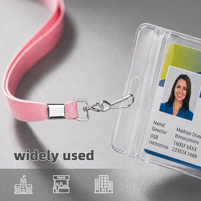 LOCONHA 50 Pack Pink lanyards Lanyards - Image 7