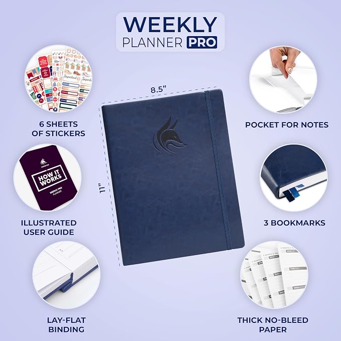 Clever Fox Planner PRO – Weekly & Monthly Life Planner to Increase Productivity - Image 2