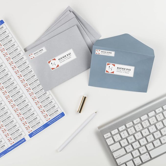 Avery White Return Address Labels | Printable | Sure Feed Technology | - Image 4