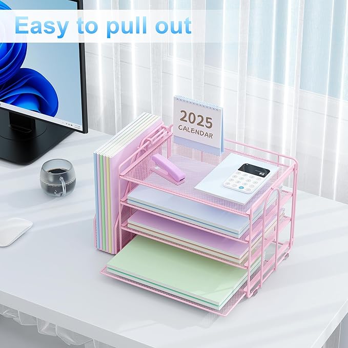 Spacrea Desk Organizers and Accessories, Paper Organizer - Image 6