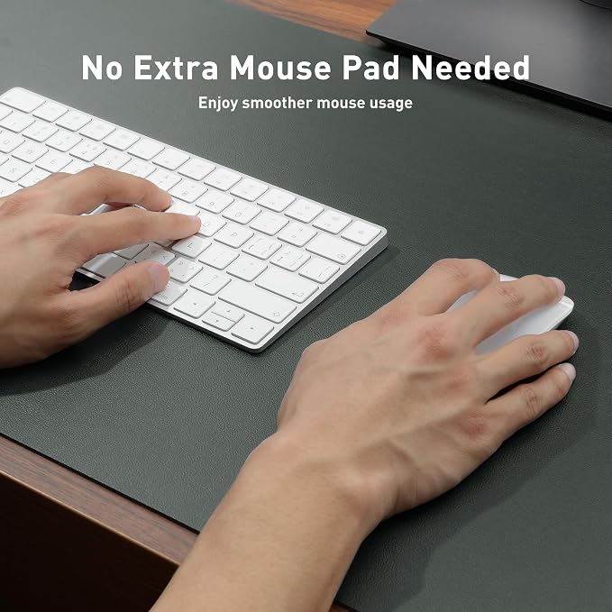 Aothia Faux Leather Desk Mat - Image 4