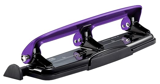 Bostitch Office EZ Squeeze Reduced Effort 3-Hole Punch, 12 Sheets - Image 11