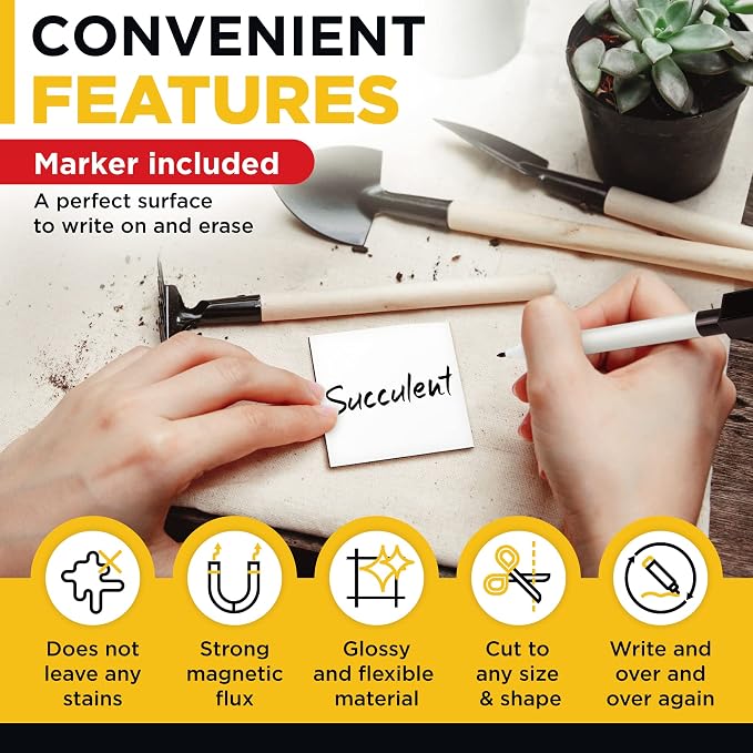 Dry Erase Magnetic Labels - Image 3
