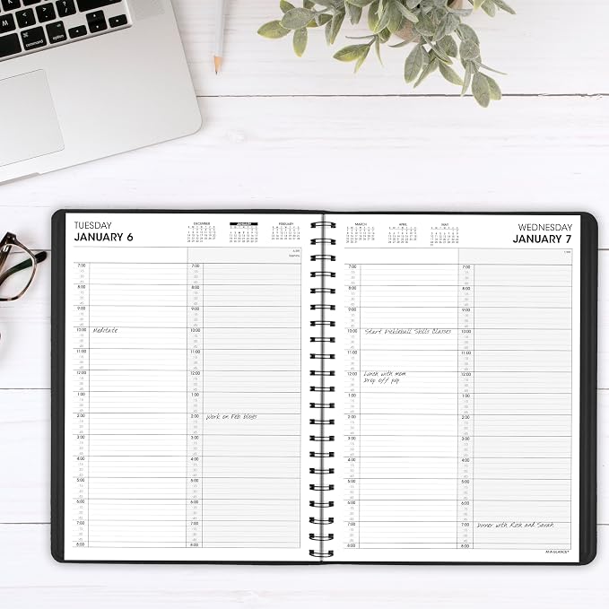 AT-A-GLANCE 2026 Appointment Book Planner, Two Person Group - Image 2